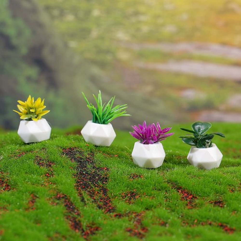 Bonsai Garden Plants - 1:12 Dollhouse Miniature Potted Plant Multistyles