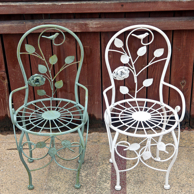 Iron Rose Flower Stand Stool V - Bonsai Vertical Garden recension och pris